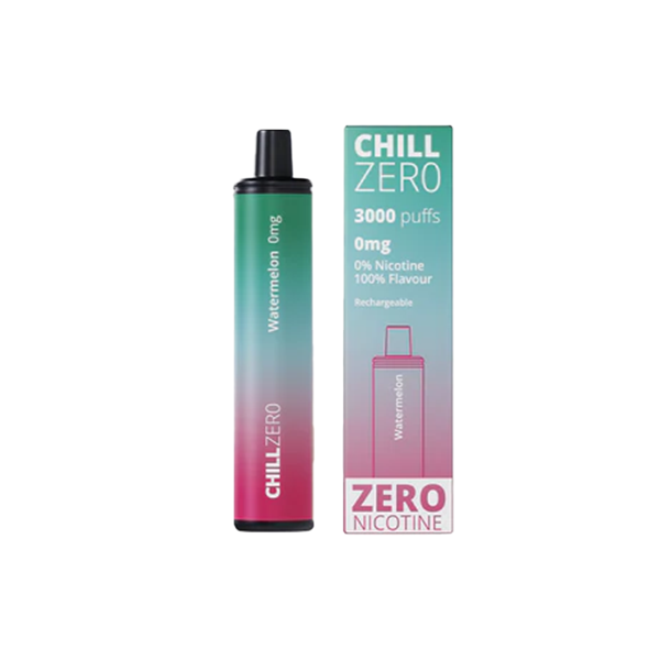 0mg Chill Zero Disposable Vape 3000 Puffs - Vape Center