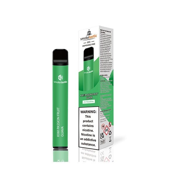 0mg Smoketastic ST600 Bar Disposable Vape Device 600 Puffs - 2d0116-20
