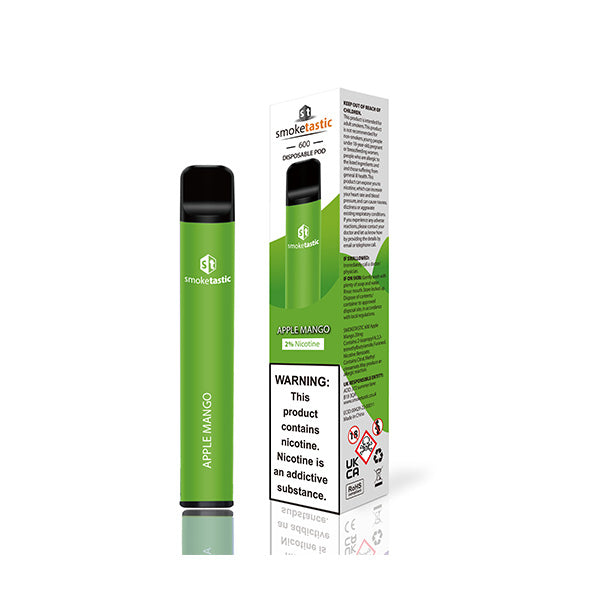 0mg Smoketastic ST600 Bar Disposable Vape Device 600 Puffs - 2d0116-20