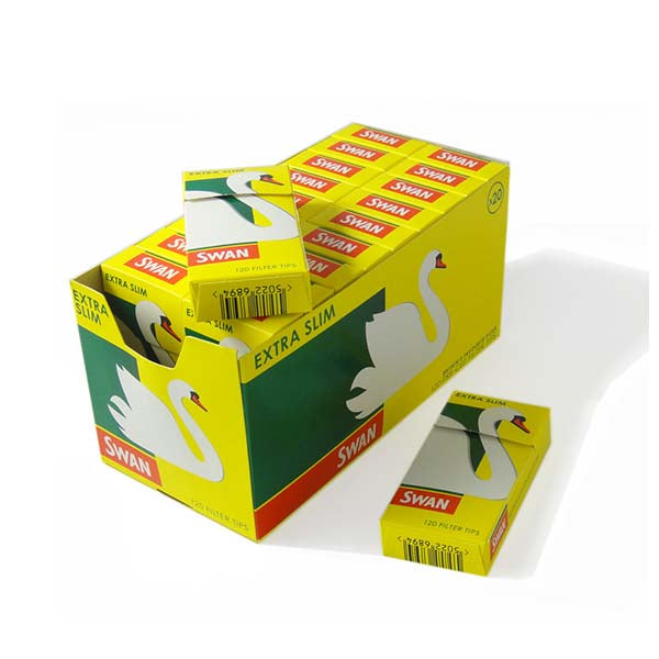 20 Swan Extra Slim PreCut Filter Tips - Vape Center