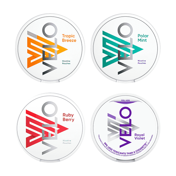 4mg Velo Slim Mild Strength Nicotine Pouches - 20 Pouches - Vape Center