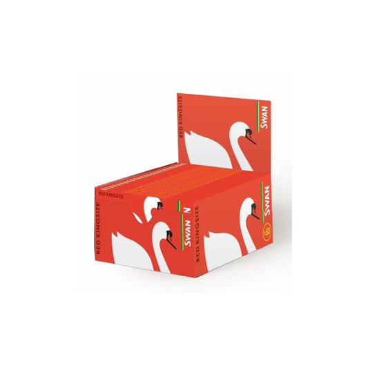 50 Swan Red King Size Rolling Papers - 2d0116-20
