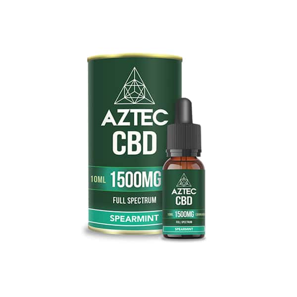 Aztec CBD Full Spectrum Hemp Oil 1500mg CBD 10ml - Vape Center
