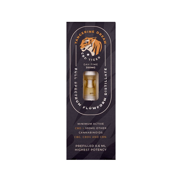 CBD Tiger 350mg Full Spectrum CBD Flowform Vape Cartridge - Vape Center
