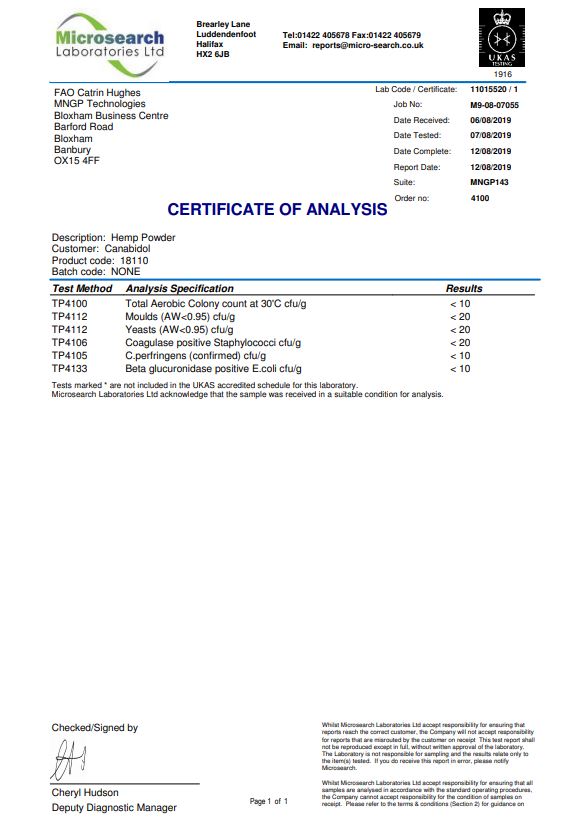 CBD by British Cannabis 300mg CBD Oral Capsules 30 Caps - Mind - Vape Center