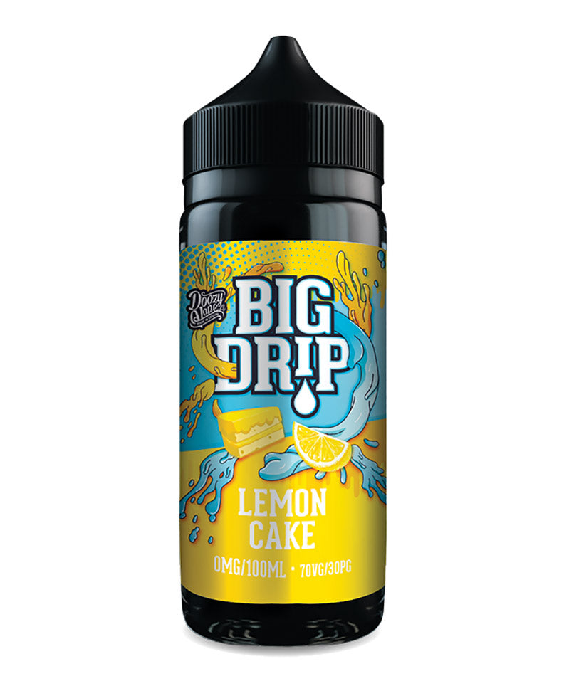 Doozy Vape - Big Drip - 100ml - Lemon Cake - Vape Center