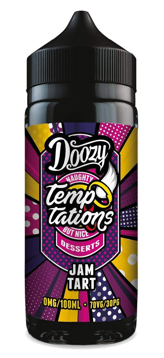 Doozy Vape - Doozy Temptation - 100ml - Jam Tart - Vape Center