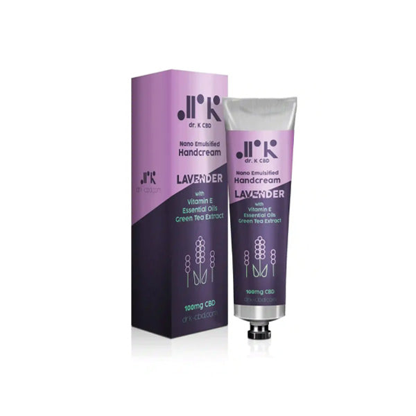 Dr K CBD 100mg CBD Nano Emulsified Hand Cream - 75ml - Vape Center