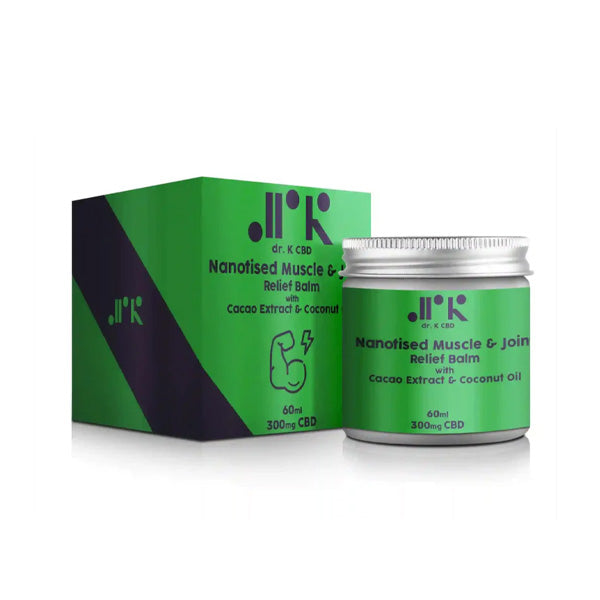 Dr K CBD 300mg CBD Nano Emulsified Joint Relief Balm - 60ml - Vape Center