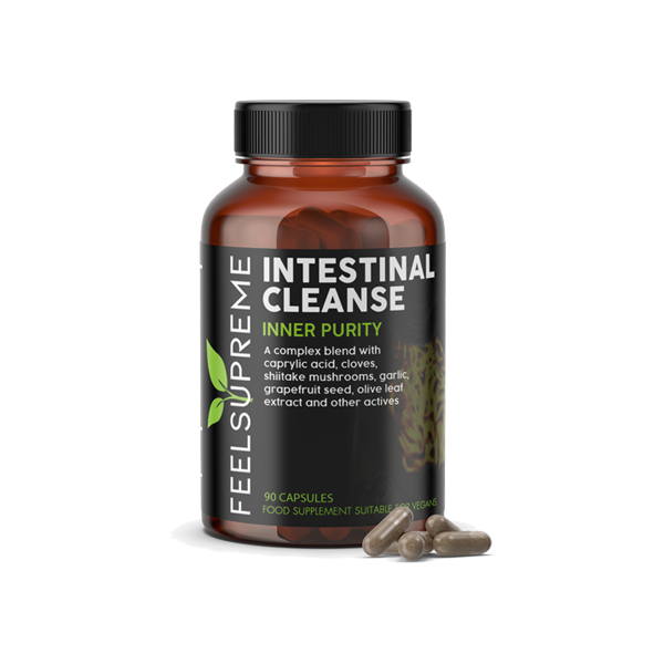 Feel Supreme Intestinal Cleanse Inner Purity Capsules - 90 Caps - Vape Center