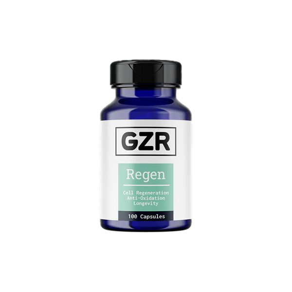 GZR 750mg Regen 100 Capsules - Vape Center