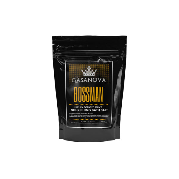 Gasanova Grooming Bossman Nourishing Bath Salts - 500g - Vape Center