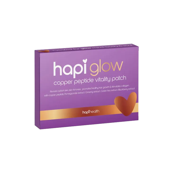 Hapi Glow Copper Peptide Vitality Patches - 30 Patches - Vape Center