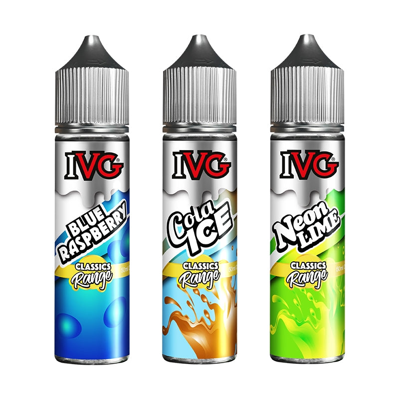 IVG Classic Range 50ml - Vape Center