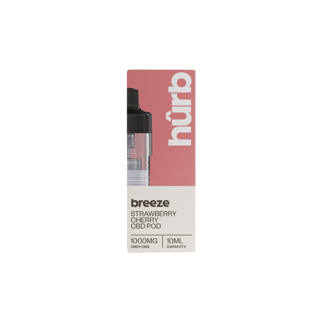 Hurb Breeze CBD 1000mg Pre-filled Pod 10ml
