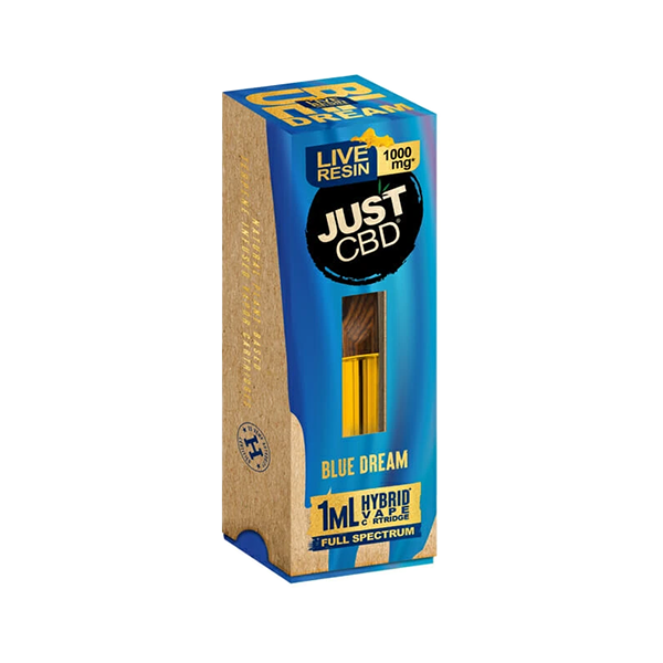 Just CBD Full Spectrum Live Resin 1000mg Signature Cartridges - 1ml - Vape Center