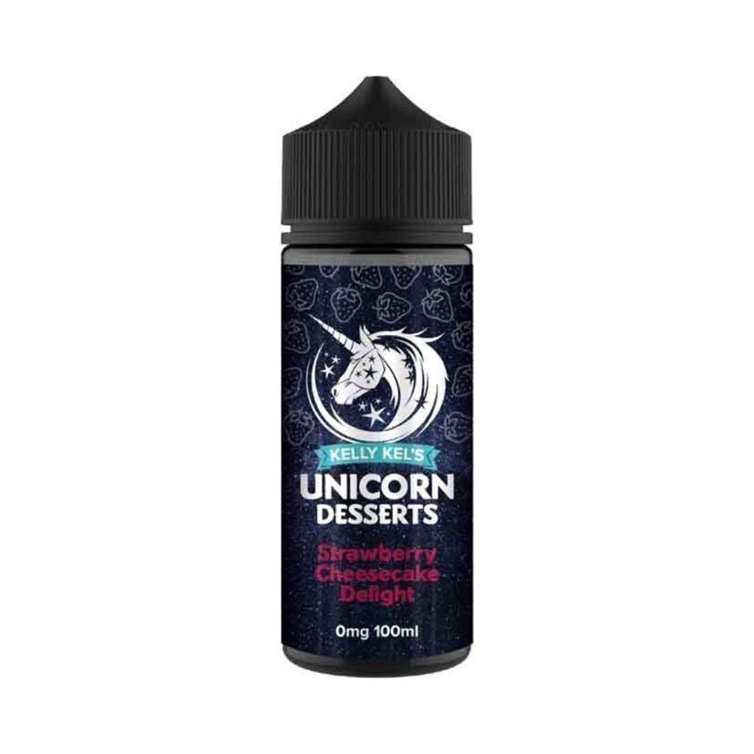 Kelly Kels Unicorn Desserts - 100ml - Strawberry Cheesecake Delight - Vape Center