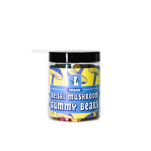Loxa Reishi Vegan Mushroom Gummy Bears 8000mg - 400g Tub - Vape Center