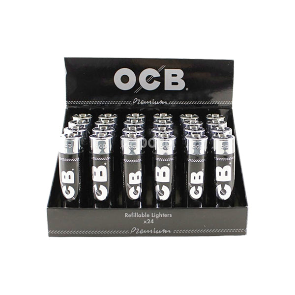 OCB Premium Large Flint Refillable Lighters - Vape Center