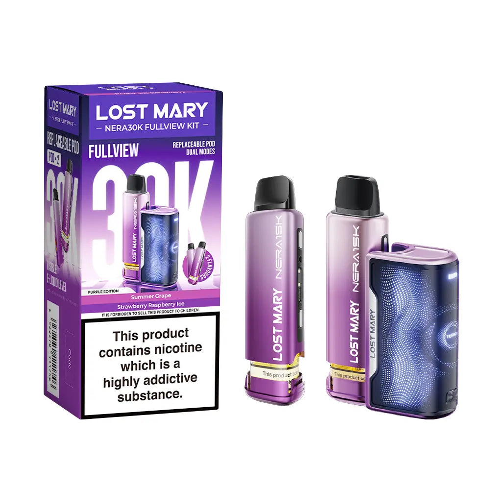 Lost Mary Nera 30K Fullview Prefilled Pod Vape