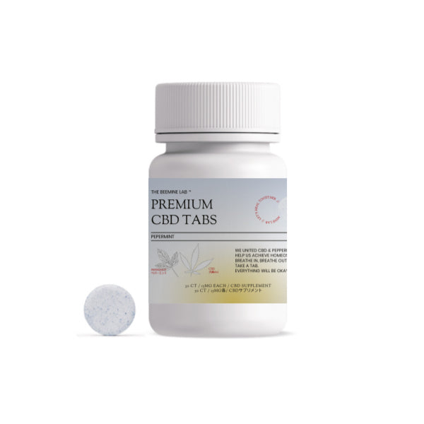 The Beemine Lab 450mg CBD Premium CBD Tabs - 30 tabs - Vape Center