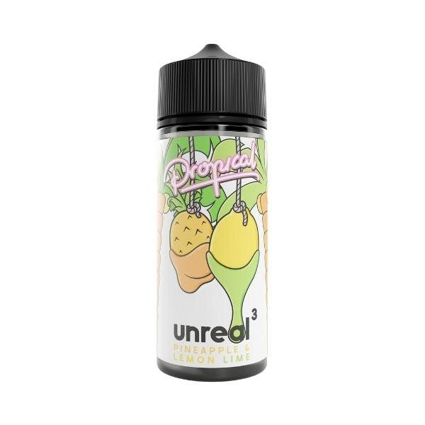 Unreal 3 - 100ml - Propical - Pineapple Lemon Lime - Vape Center