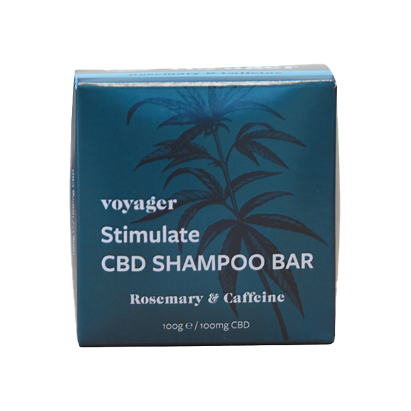 Voyager 100mg CBD Stimulate Shampoo Bar - 100g - Vape Center