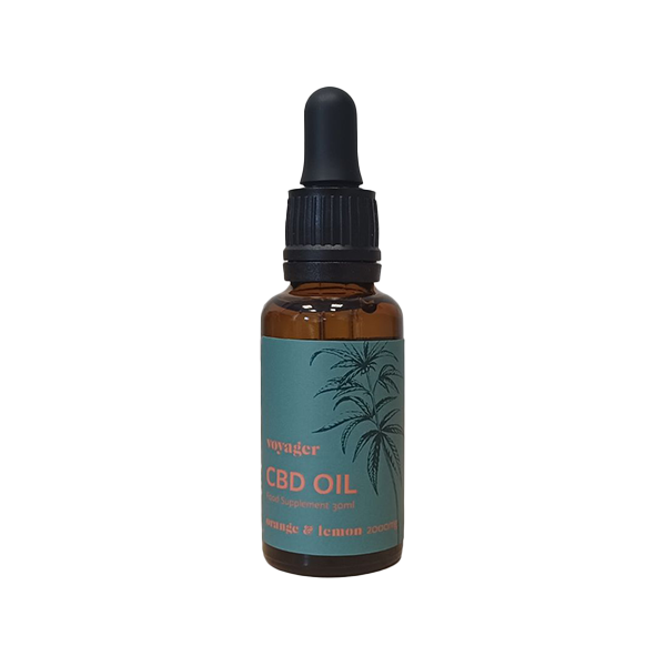 Voyager 2000mg CBD Oil 30ml - Vape Center