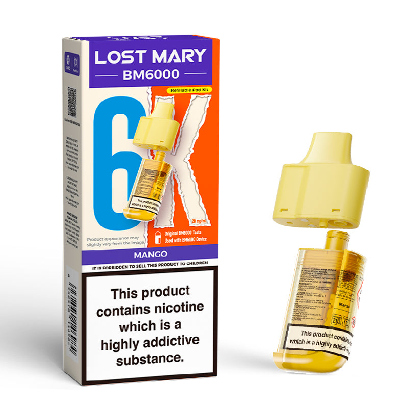 Lost Mary BM6000 Prefilled Vape Pods