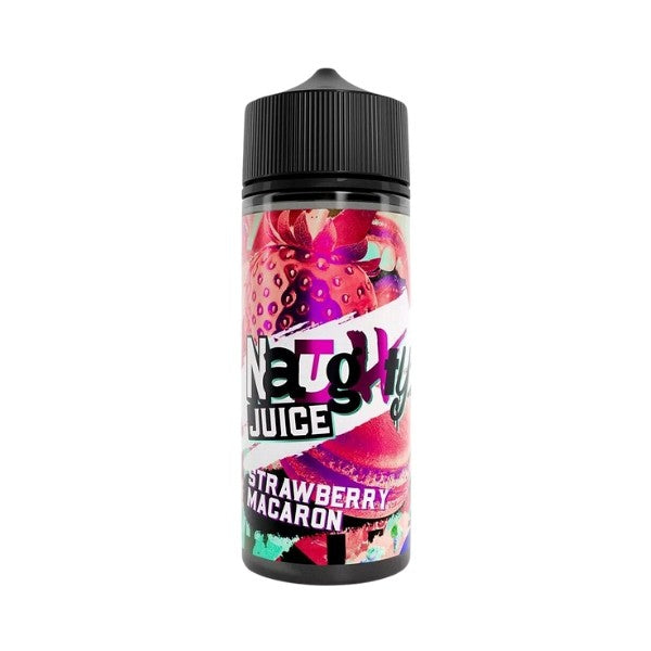 Naughty Juice 100ml Strawberry Macaroon