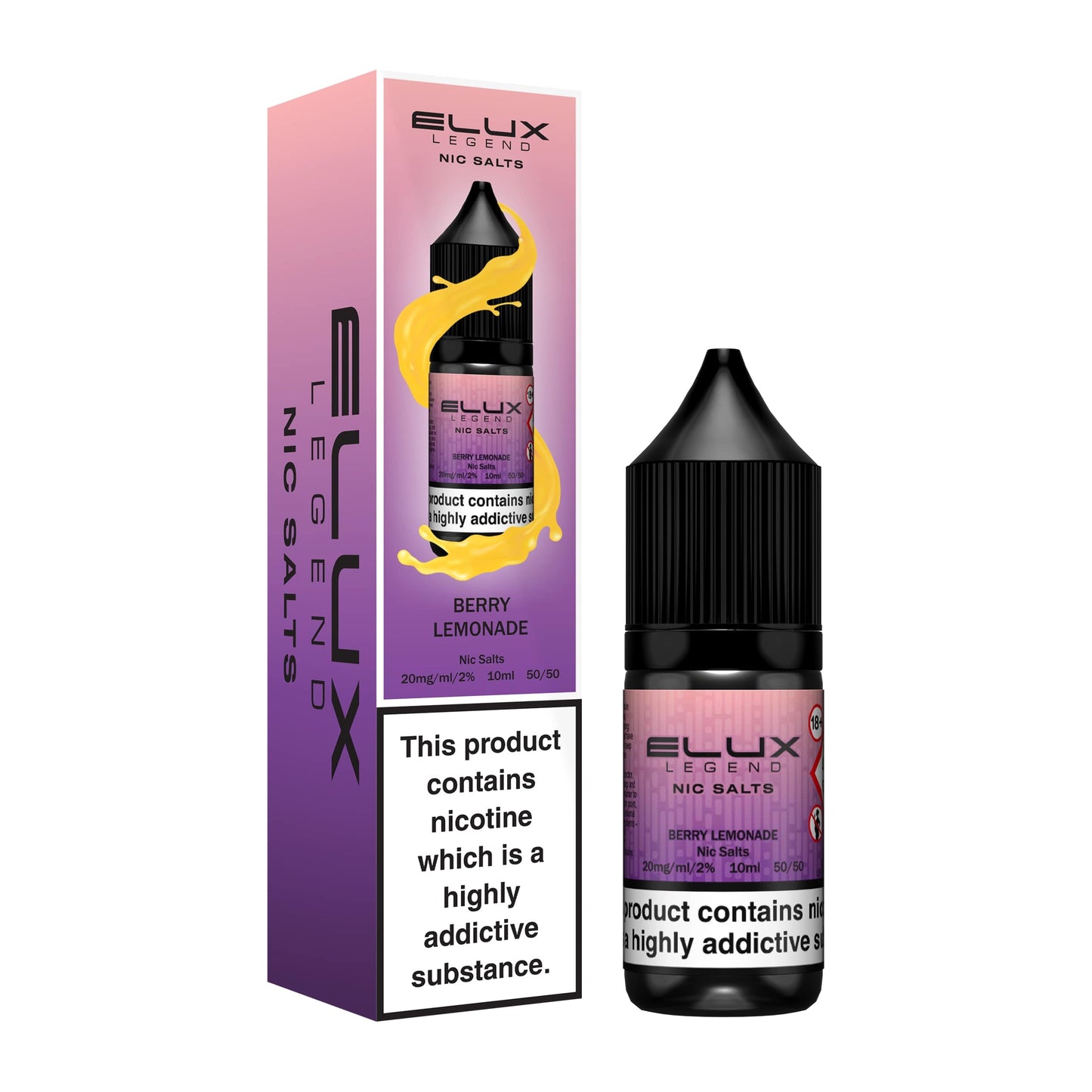 Elux Berry Lemonade Nic Salt Eliquid