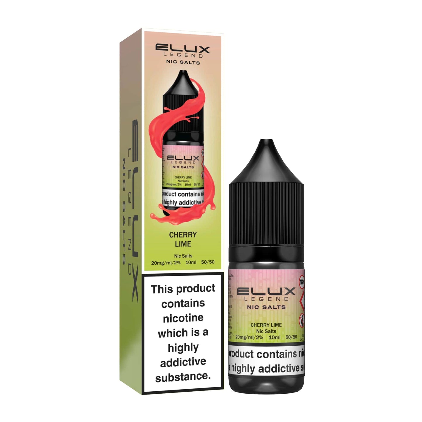 Elux Cherry Lime Nic Salt Eliquid