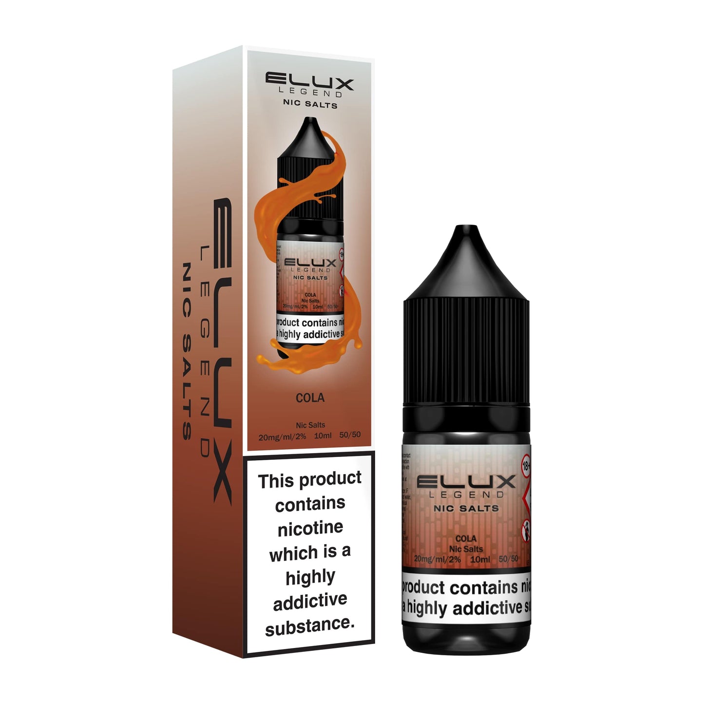 Elux Cola Nic Salt Eliquid