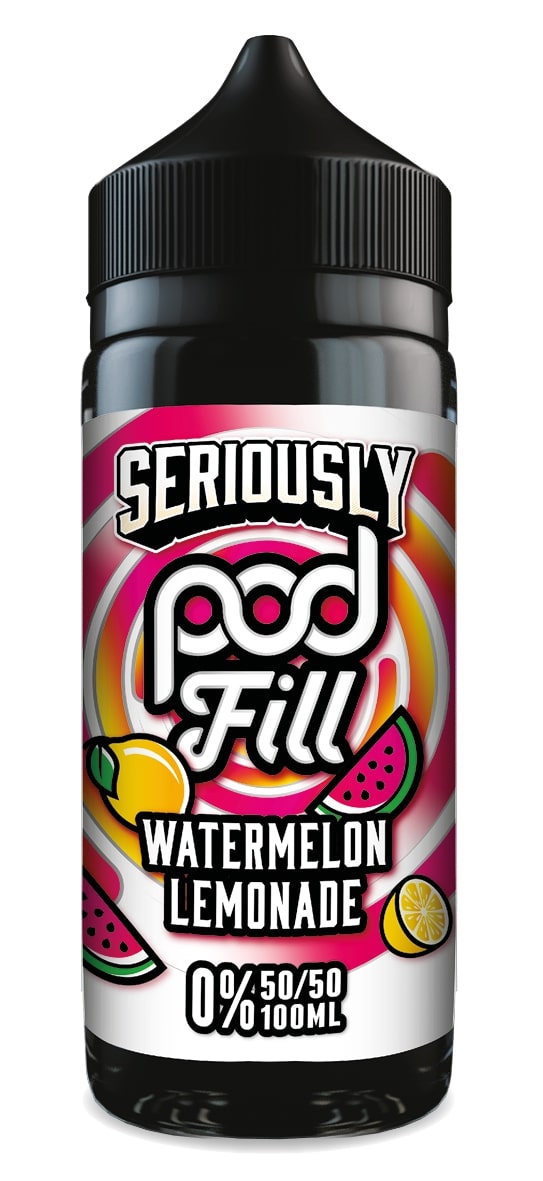 Doozy Vape - Seriously Pod Fill - 100ml - Watermelon Lemonade
