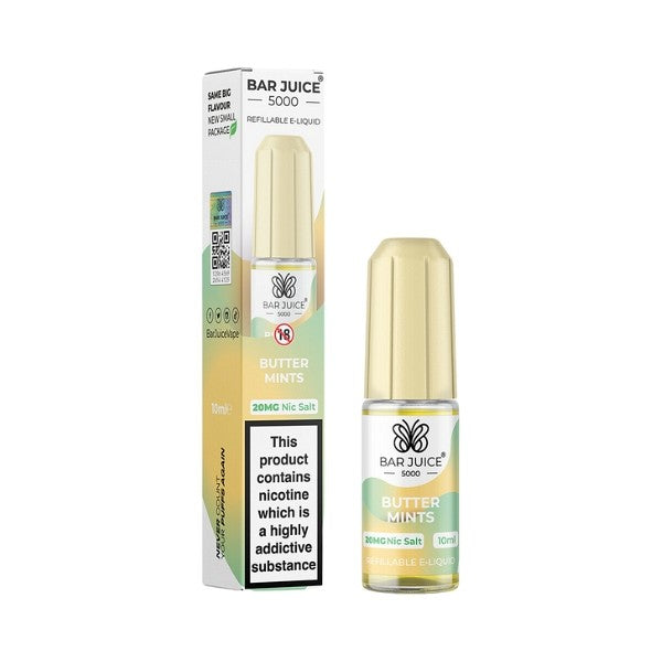 Bar Juice Butter Mints Nic Salt Eliquid