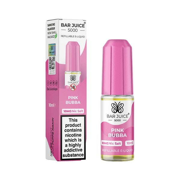 Bar Juice Pink Bubba Nic Salt Eliquid