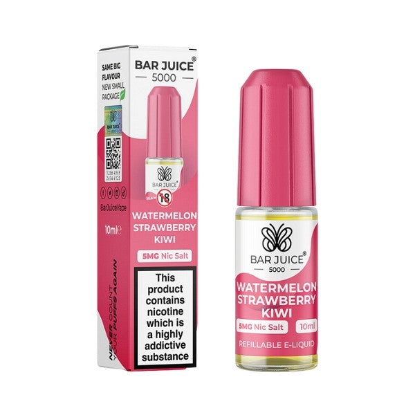 Bar Juice Watermelon Strawberry Kiwi Nic Salt Eliquid