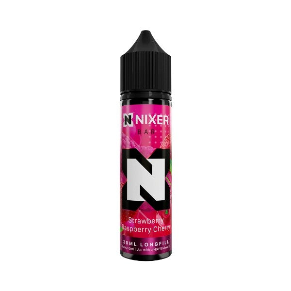 Nixer Strawberry Cherry Raspberry 30ml Longfill Eliquid