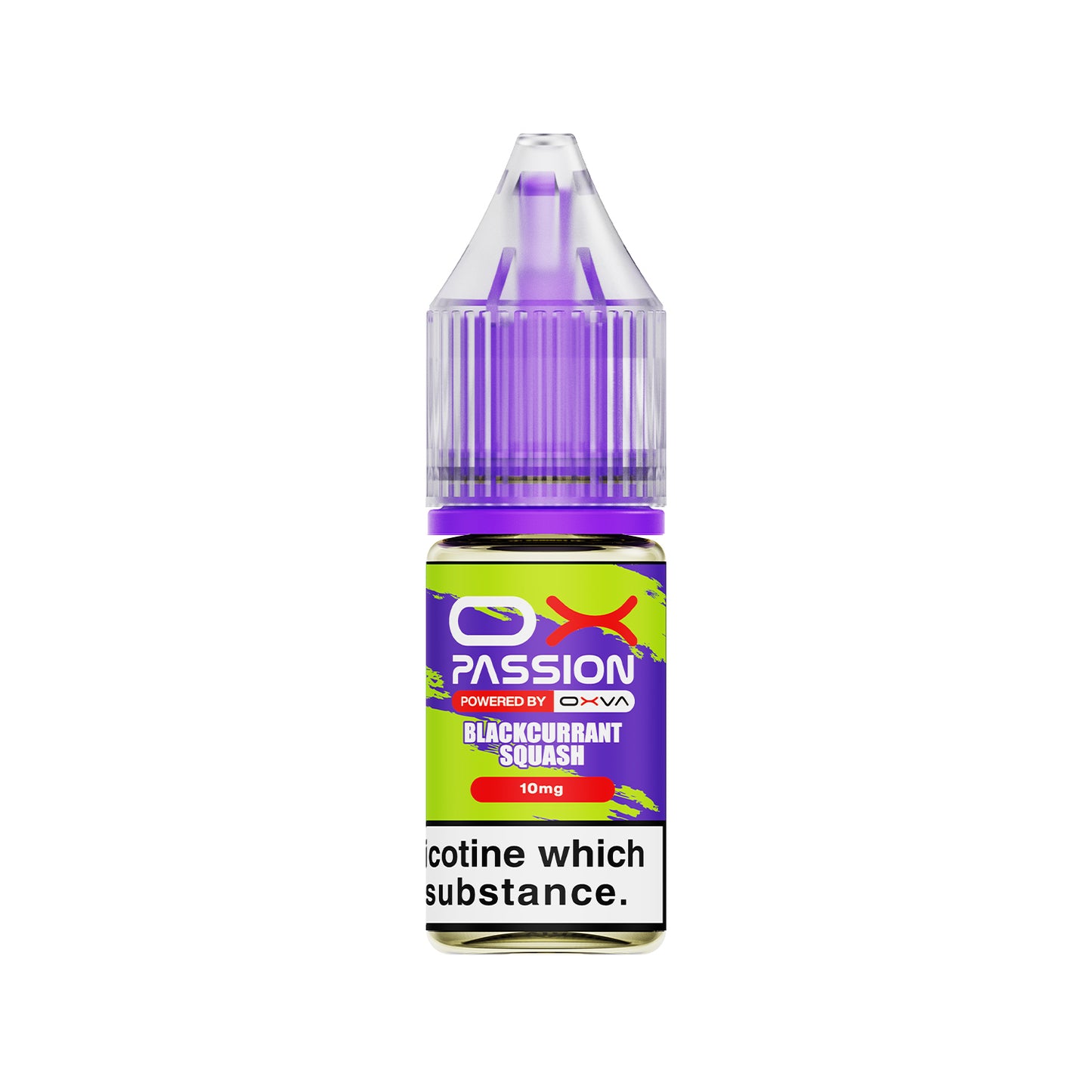 Ox Passion Blackcurrant Squash Nic Salt E-Liquid 10ml