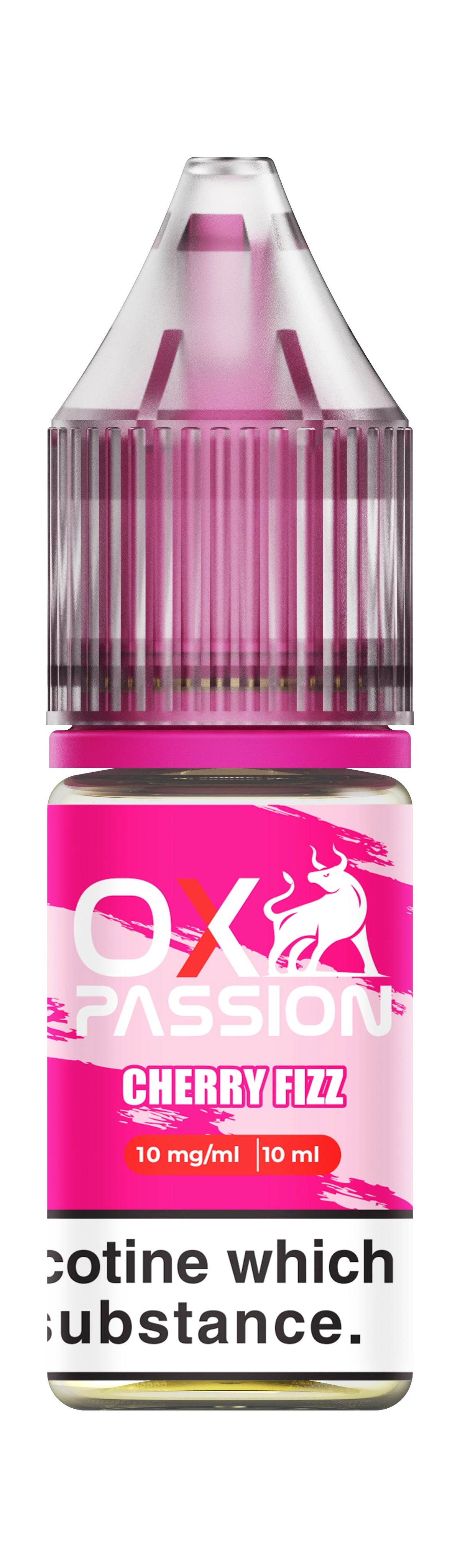 Ox Passion Cherry Fizz Nic Salt E-Liquid 10ml