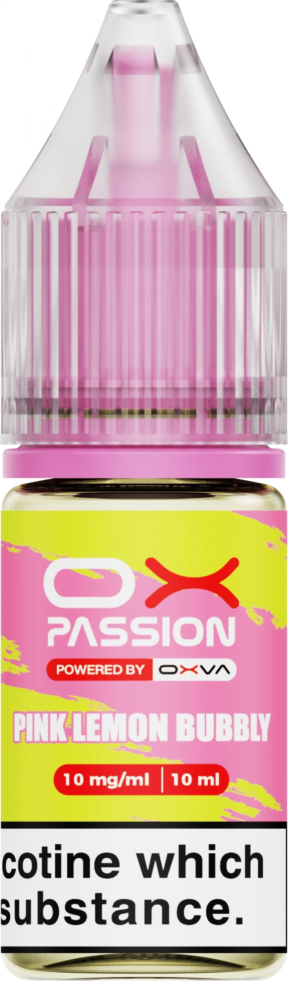 Ox Passion Pink Lemon Bubbly Nic Salt Eliquid