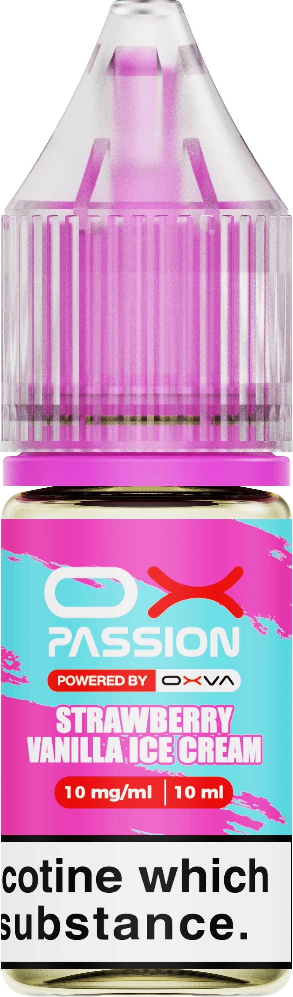 Ox Passion Nic Salt Strawberry Vanilla Ice Cream