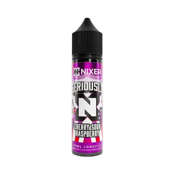 Nixer X Seriously 30ml Longfill - Cherry Sour Raspberry