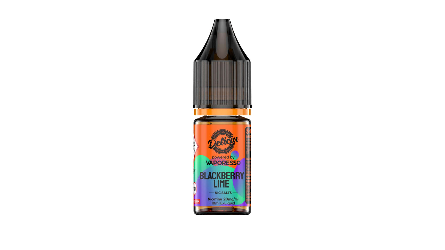 Vaporesso Deliciu V2 Blackberry Lime Nic Salt Eliquid