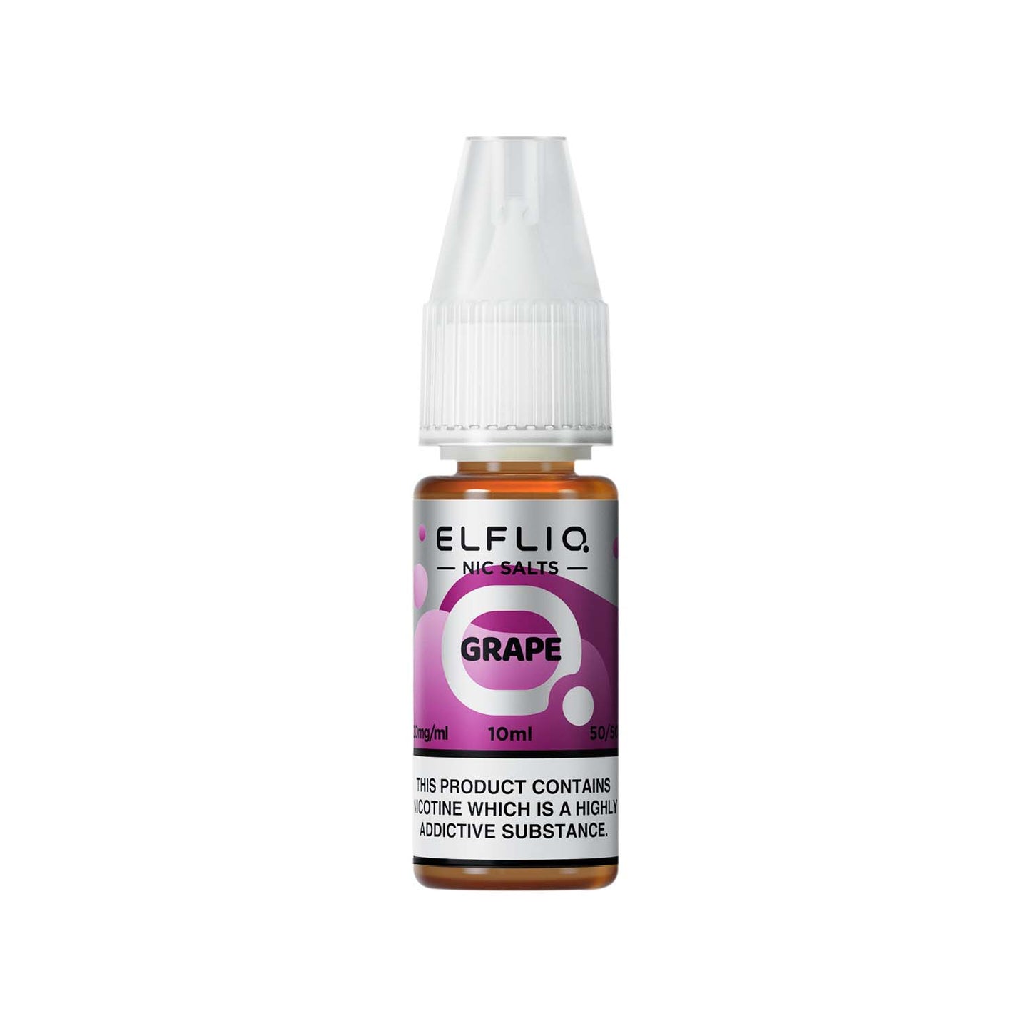 Elf Bar ELFLIQ Grape Nic Salt Eliquid