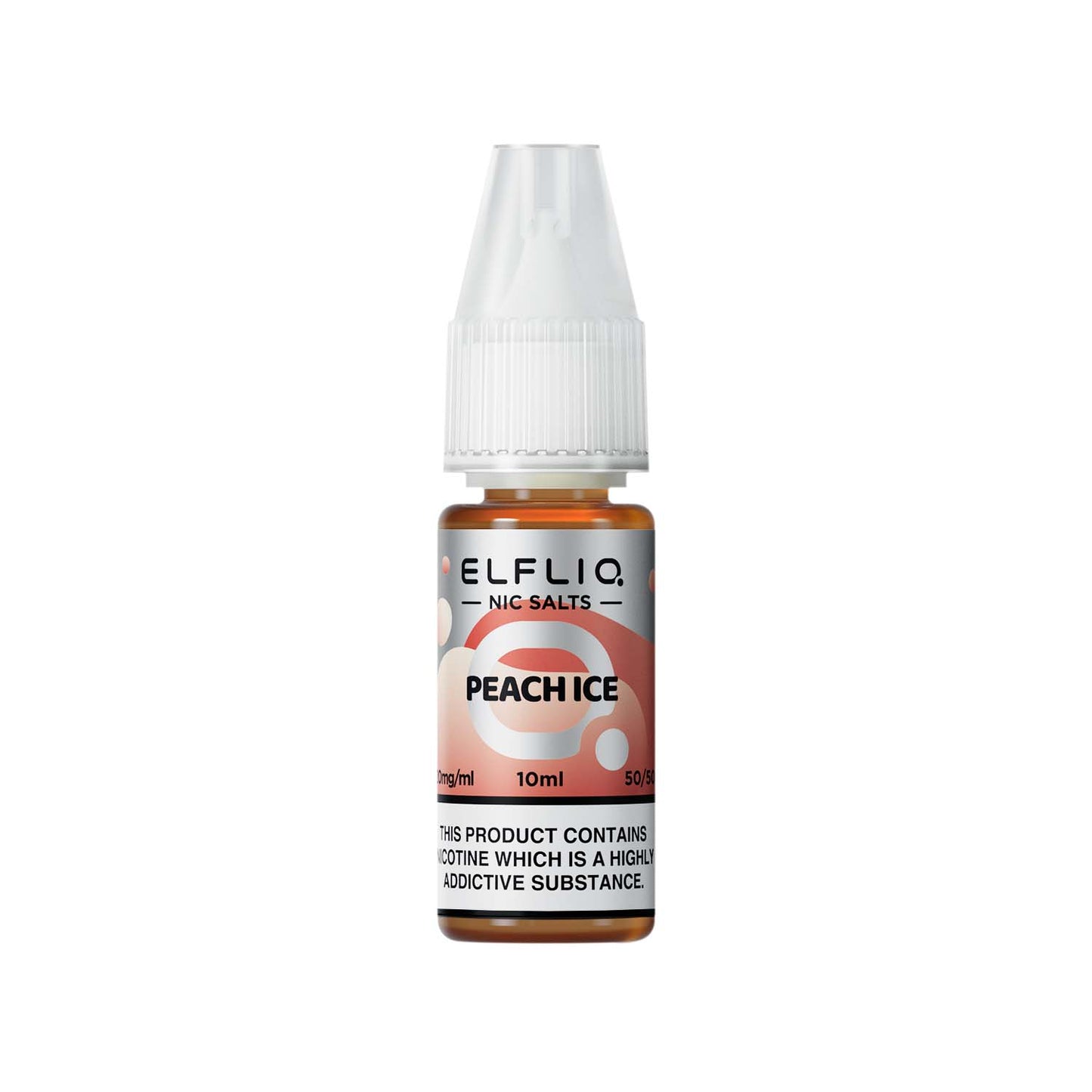 Elf Bar ELFLIQ Peach Ice Nic Salt Eliquid