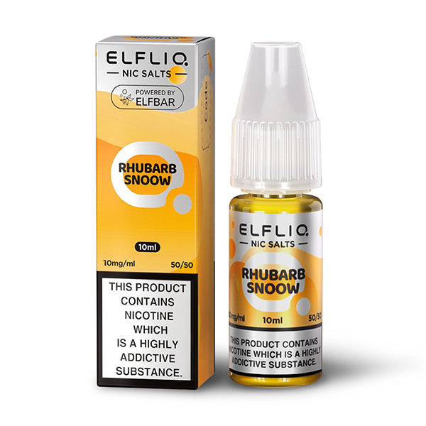 Elf Bar ELFLIQ Rhubarb Snoow Nic Salt Eliquid