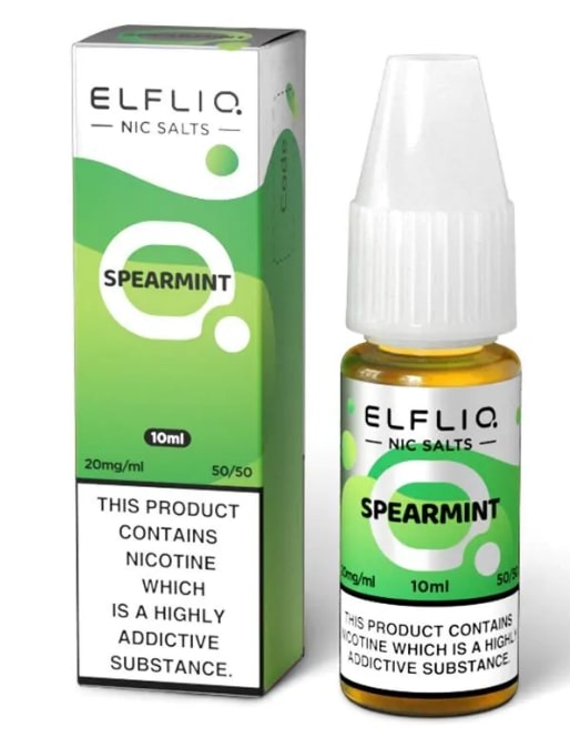 Elf Bar ELFLIQ Spearmint Nic Salt Eliquid
