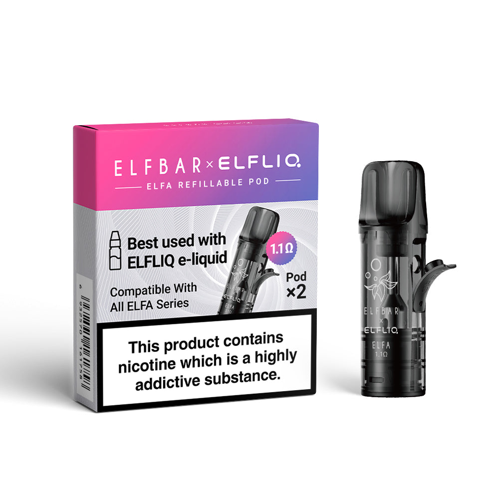 Elf Bar Elfa Refillable Replacement Pod - 2 Pack