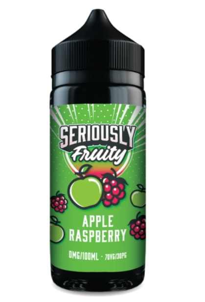 Doozy Vape Seriously Fruity Apple Raspberry 100ml Eliquid